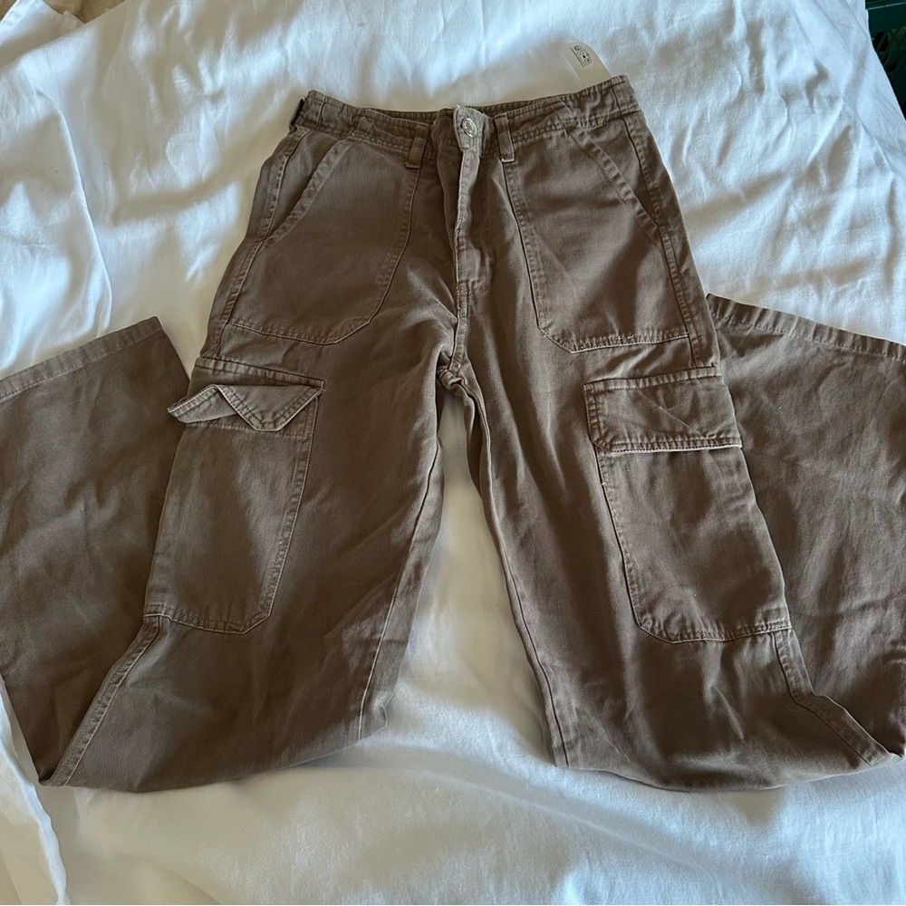 Brown Cargo Pants